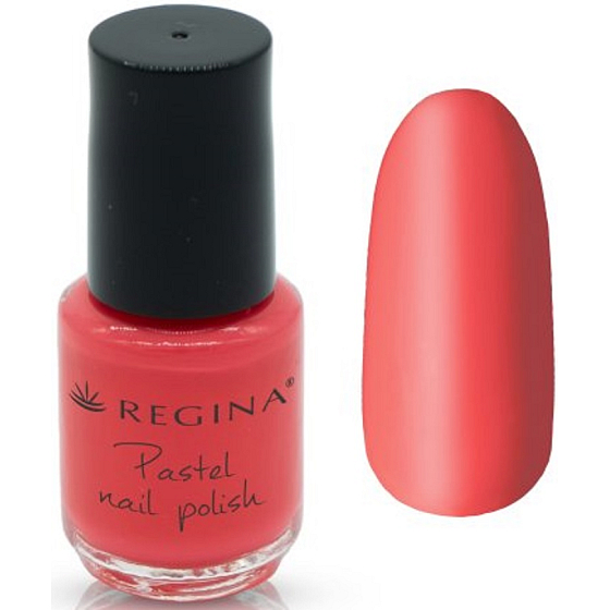 Regina Pastel rýchloschnúci lak na nechty 40 Red 4 ml