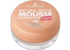 Essence Natural Matte Mousse Foundation 02 penový make-up 16 g