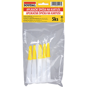 Soudal náhradný aplikátor na kartuše, 5 ks