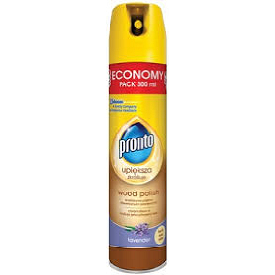 Pronto Wood Levandule sprej proti prachu na drevo, 300 ml