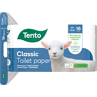 Tento Ellegance Classic 3vrstvový toaletný papier, rola 150 útržkov, 18 m, 16 rolí