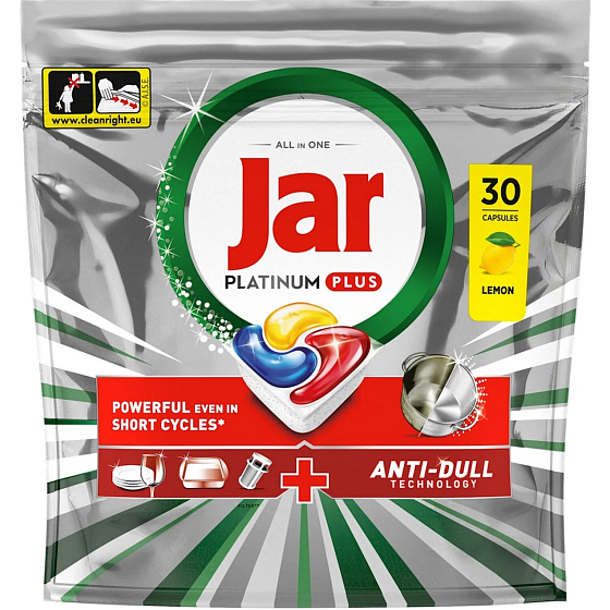 Jar Platinum Plus tablety do umývačky, 30 ks