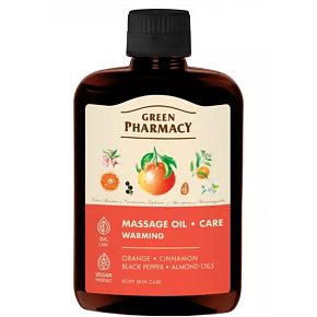 Green Pharmacy Masážny olej hrejivý 200 ml