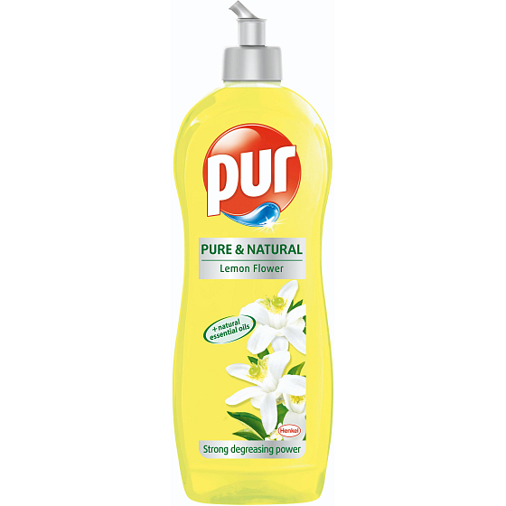 Pur Pure & Natural Lemon Flower prostriedok na umývanie riadu 750 ml