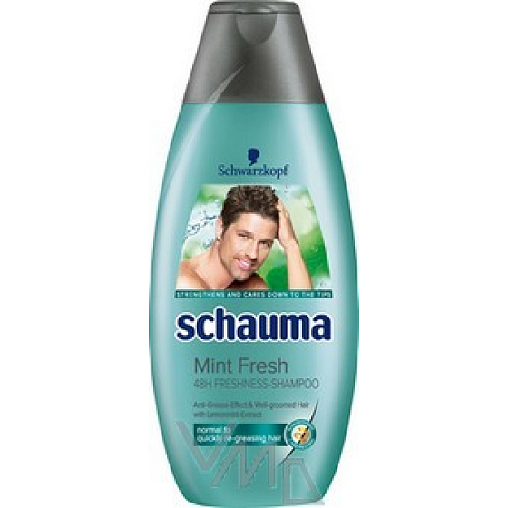 Schauma Sviežosť mäty šampón na vlasy pre mužov 250 ml