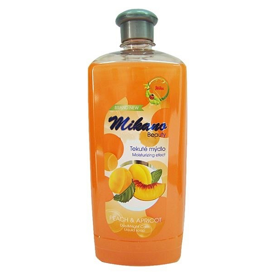 Mika Mikano Beauty Peach & Apricot tekuté mydlo 1 l