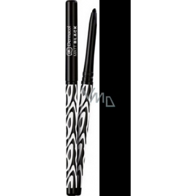 Dermacol Black Sensation automatická ceruzka na oči odtieň čierna matná 0,35 g
