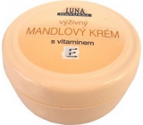 Luna Natural Vitamín E mandľový výživný krém 200 ml