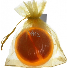 Fragrant Glycerínové mydlo v jemnej organze Fruit Orange 140 g