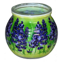 Admit Lavender dekoratívne aromatická sviečka v skle 80 g
