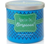 Yankee Candle Scentiments Sparkle On Gorgeous Tumbler Midsummer s Night - Si proste úžasný vonná sviečka 283 g