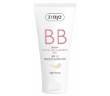 Ziaja BB SPF 15 krém normálna, suchá a citlivá pleť 01 Light 50 ml