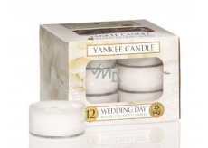 Yankee Candle Wedding Day - Svadobný deň vonná čajová sviečka 9,8 g 12 kusov