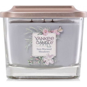 Yankee Candle Sun Warmed Meadow - Lúka prehriata slnkom sójová vonná sviečka Elevation strednej sklo 3 knôty 347 g