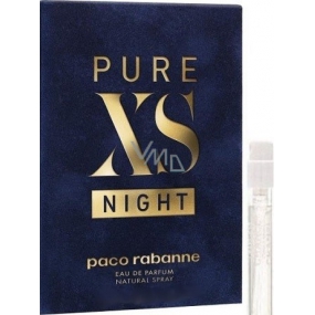 Paco Rabanne Pure XS Night parfumovaná voda pre mužov 1,5 ml s rozprašovačom, flakón