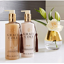 Grace Cole Oud Accord & Velvet Musk - Oudové drevo a zamatové pižmo jemné mlieko na ruky dávkovač 300 ml