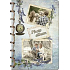 Ditipo Fotoalbum Retro mladý pár s dvoma psíky B4 24 x 34 cm