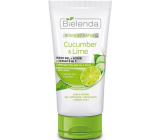 Bielenda Bouquet Nature Cucumber & Lime 3v1 čistiaci gél a sérum s uhorkou a limetkou 150 g