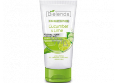 Bielenda Bouquet Nature Cucumber & Lime 3v1 čistiaci gél a sérum s uhorkou a limetkou 150 g