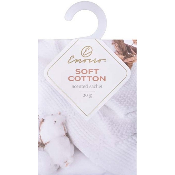 Emóciám Soft Cotton sáčok vonný s vôňou bavlny 20 g