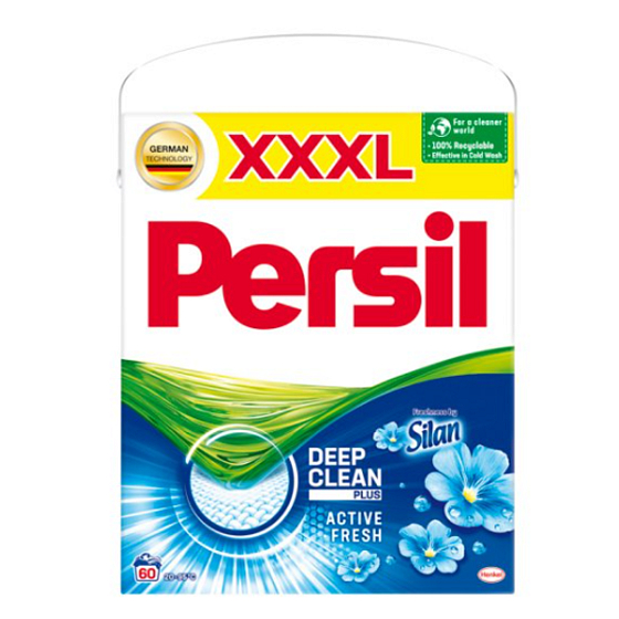 Persil Deep Clean Freshness by Silan prací prášok na na biele a stálofarebné prádlo box 60 dávok 3,9 kg