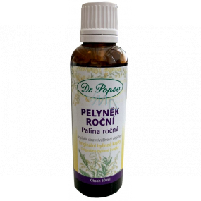 Dr. Popov Palina ročná bylinné kvapky doplnok stravy 50 ml