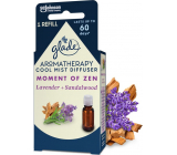 Glade Aromatherapy Cool Mist Diffuser Moment Of Zen Levanduľa + Sandalové drevo esenciálny olej 17,4 ml