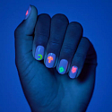 Essence Neon Vibes nálepky na nechty v neónových farbách 1 list