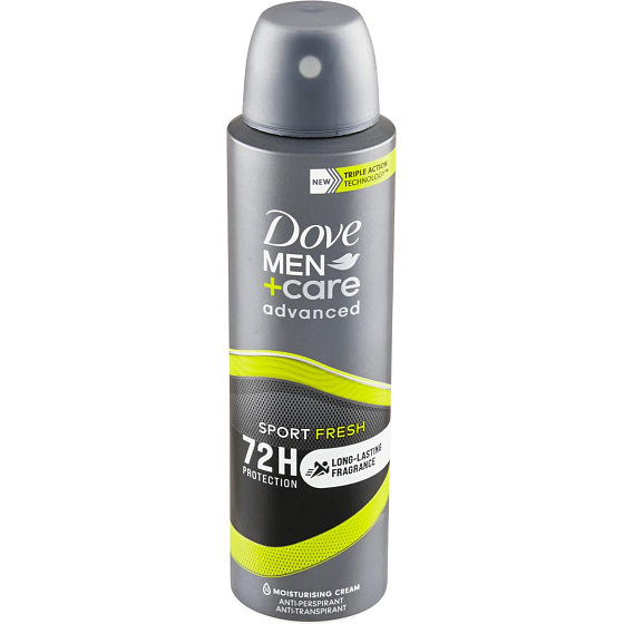 Dove Men + Care Advanced Sport Fresh antiperspirant deodorant sprej pre mužov 150 ml