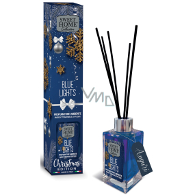 Aroma difuzér Sweet Home Christmas Edition Blue Lights s vonnými tyčinkami 100 ml