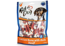 KidDog Kalciové kosti s kačacími prsiami kačacie prsia na kalciových kostiach, mäsová pochúťka pre psy 250 g