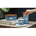 WoodWick Tempest - Sviečka s dreveným knôtom a viečkom, sklenená, stredná 275 g