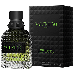 Valentino Uomo Born in Roma Green Stravaganza toaletná voda pre mužov 50 ml