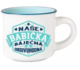 Hrnček na espresso Albi - Najlepšia babička Nádherné a obdivuhodné 45 ml