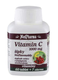 MedPharma Vitamín C so šípkami s postupným uvoľňovaním 1000 mg 67 kapsúl