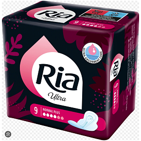 Ria dámske vložky Ultra Normal Plus Odour Neutraliser, 9 ks