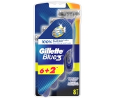 Gillette Blue 3 holítka 3břité pre mužov 8 kusov
