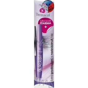 Dermacol Double Lash & Curl riasenka 8,5 ml + ceruzka na oči 1,6 g