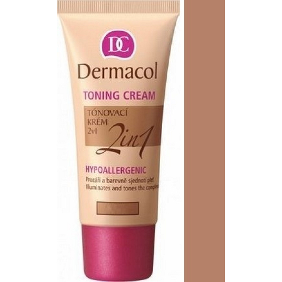 Dermacol Tónovací krém 2v1 make-up Caramel 30 ml