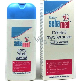 Sebamed Baby Extra jemná umývacia emulzia pre deti 200 ml