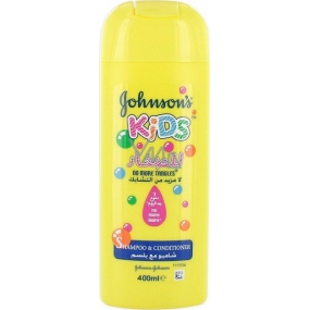 Johnsons Kids No More Tangles 2v1 šampón a kondicionér pre deti 400 ml