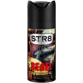 Str8 Rebel dezodorant sprej pre mužov 150 ml
