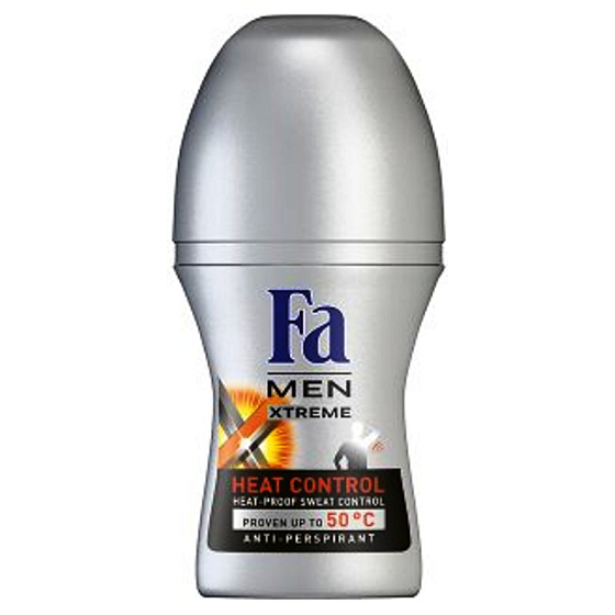 Fa Men Xtreme Heat Control guličkový antiperspirant dezodorant roll-on pre mužov 50 ml