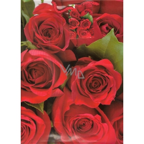 Nekupto Darčeková papierová taška 32,5 x 26 x 13 cm Ruža 1 kus 838 30 BL