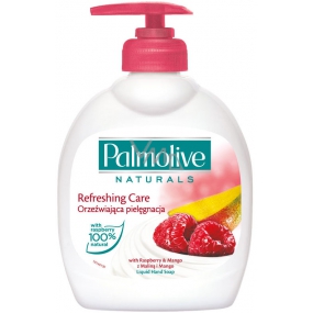 Palmolive Naturals Refreshing Care Raspberry & Mango tekuté mydlo s dávkovačom 300 ml