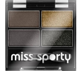 Miss Sporty Studio Colour Quattro očné tiene 414 100% Smokey 3,2 g