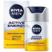 Nivea Men Active Energy revitalizačný pleťový krém pre všetky typy pleti 50 ml