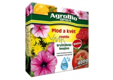 AgroBio Extra Plod a kvet kryštalickej hnojivo 400 g