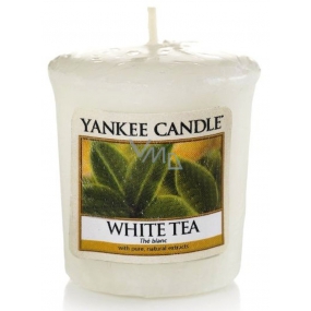 Yankee Candle White Tea - Biely čaj vonná sviečka votívny 49 g