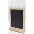 Nekupto Home Decor Drevená kriedová tabuľa, doska 17 x 31 x 4 cm